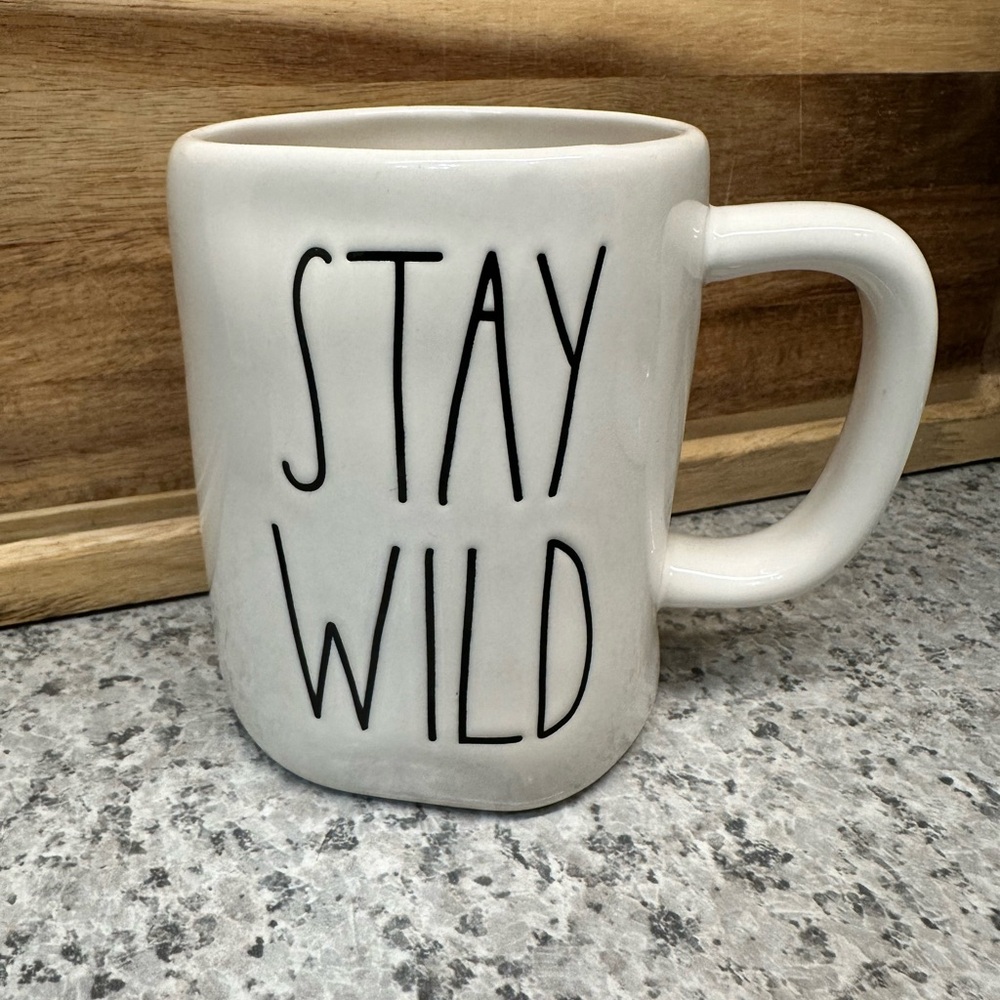 Rae Dunn “Stay Wild” White Mug